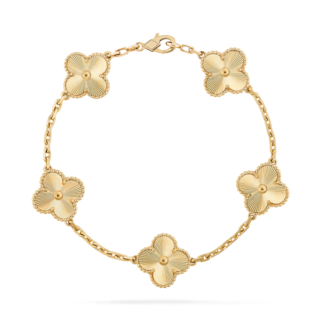 The Onyx Lucky Clover Bracelet