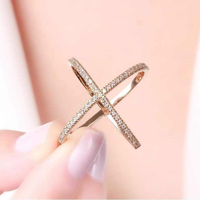 Crystal X Crossover Ring