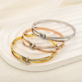 ShesBella Golden Harmony Signature Necklace – Stainless Steel