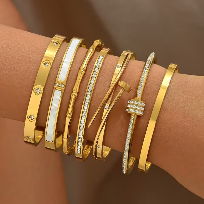 Gold-Plated Stainless Steel Necklace